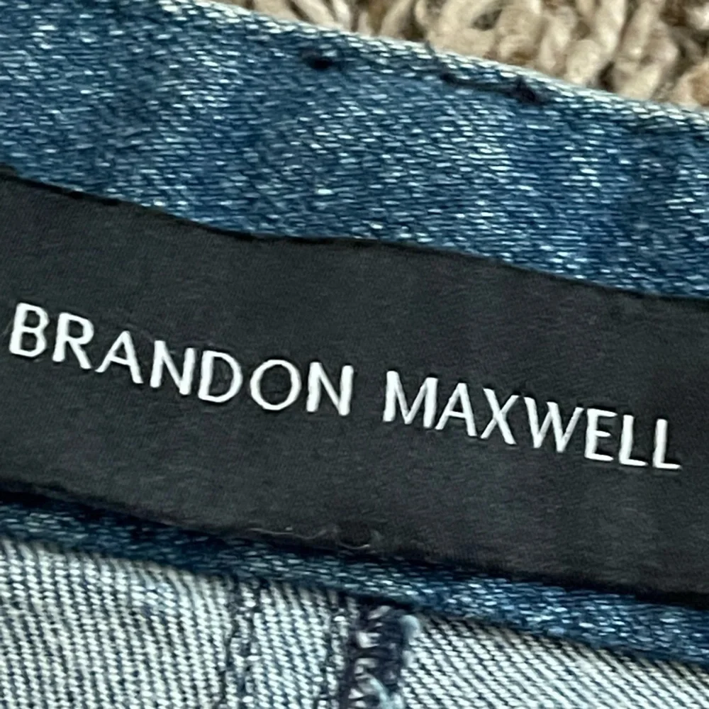 Brandon Maxwell high rise jeans